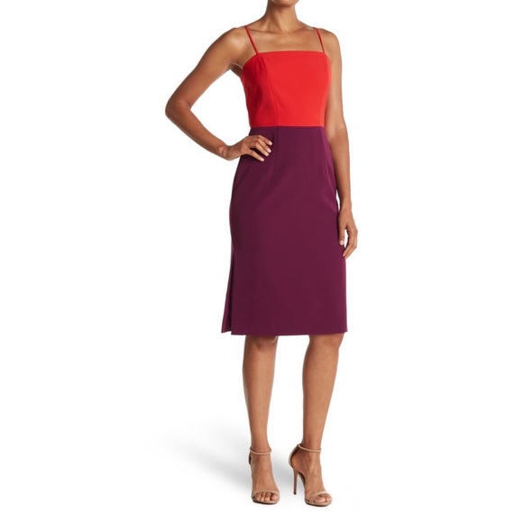 Milly Dresses & Skirts - Milly Cady Two Tone Pencil Dress